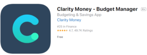 Clarity Money - Budget Manager