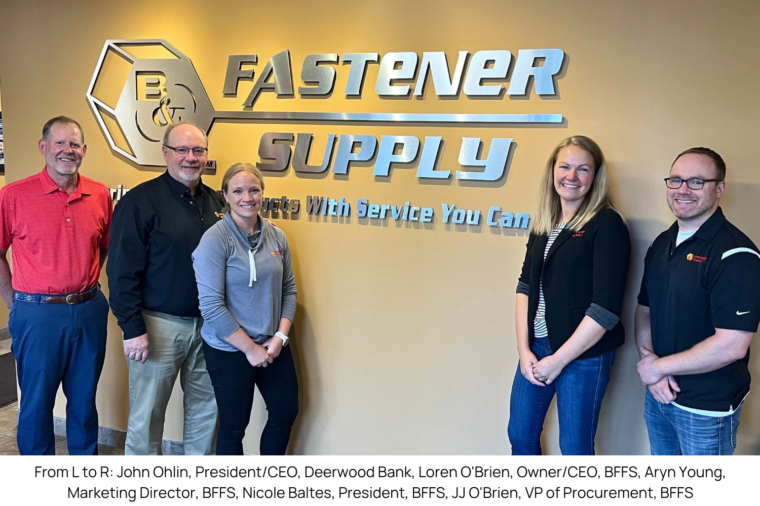 Acquisition Success: B&F Fastener Supply’s Triumph with Help from Deerwood Bank