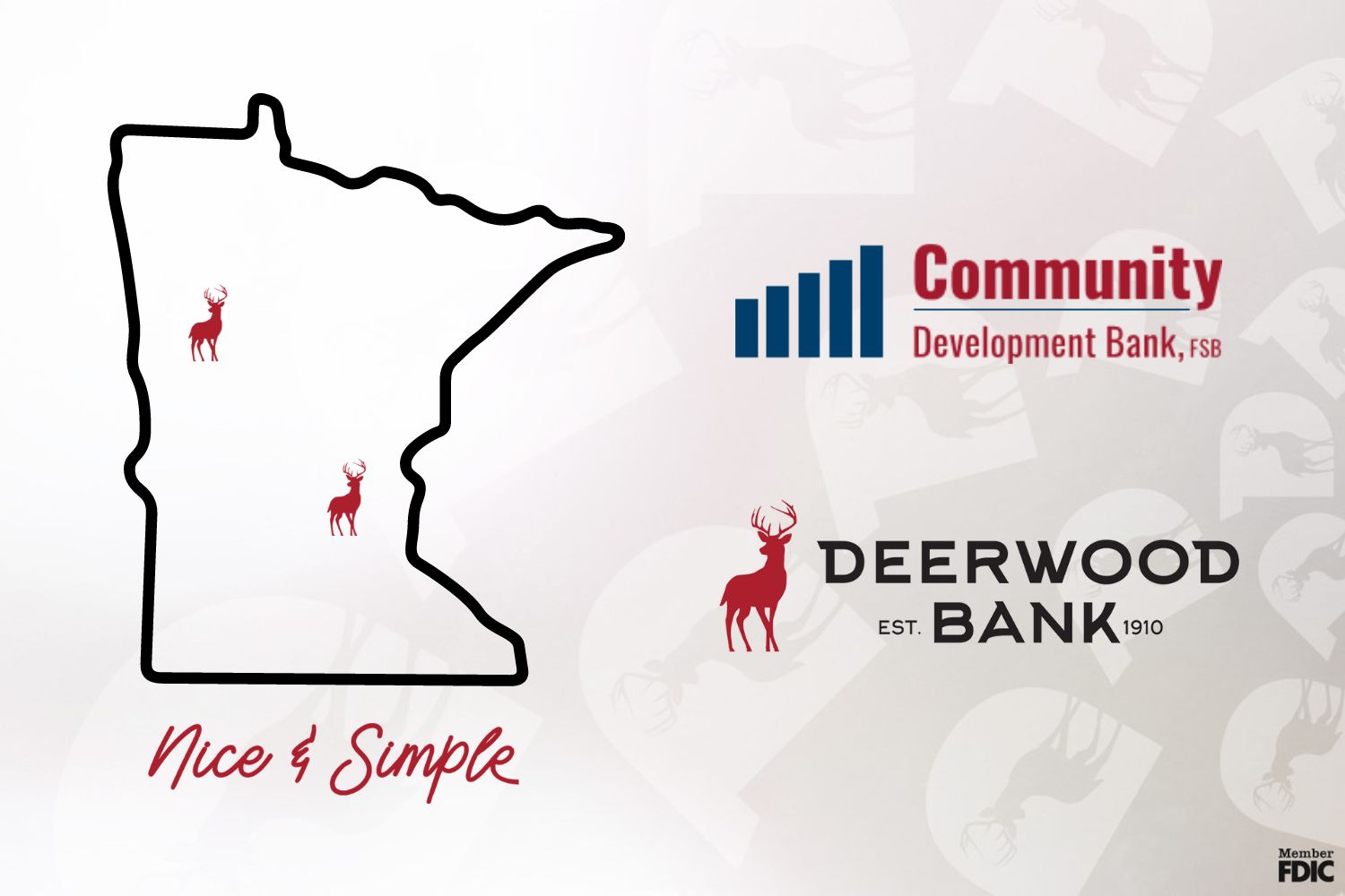 Community Development Bank to Join Waite Park – Based Deerwood Bank