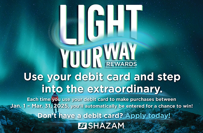 Light Your Way Debit Card Rewards